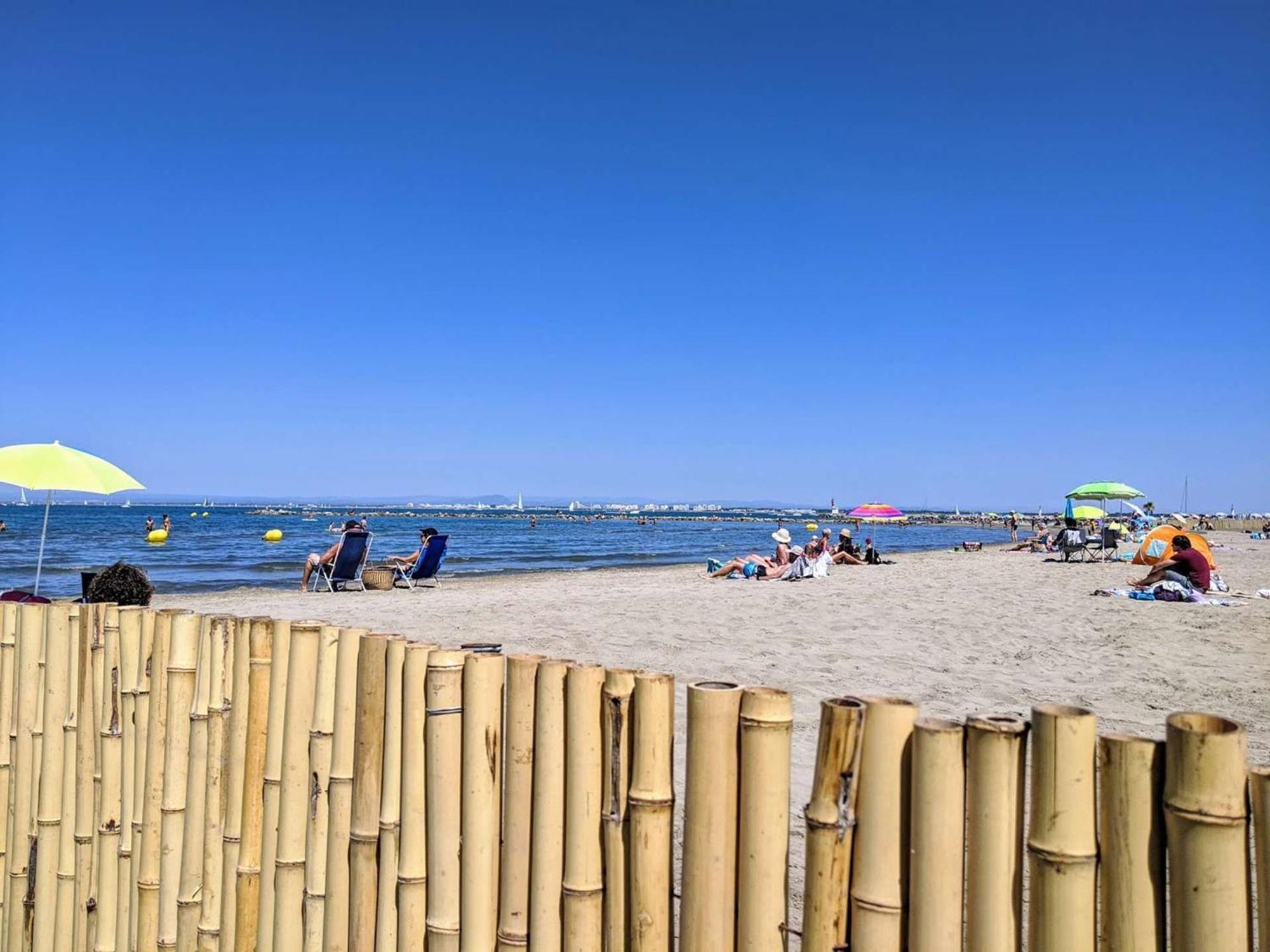 לה-גרו-דו-רואה Studio Confortable 3/4 Pers, 100M Plage, Parking Prive Au Grau-Du-Roi - Fr-1-307-20 מראה חיצוני תמונה